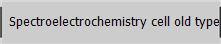 Spectroelectrochemistry cell old type